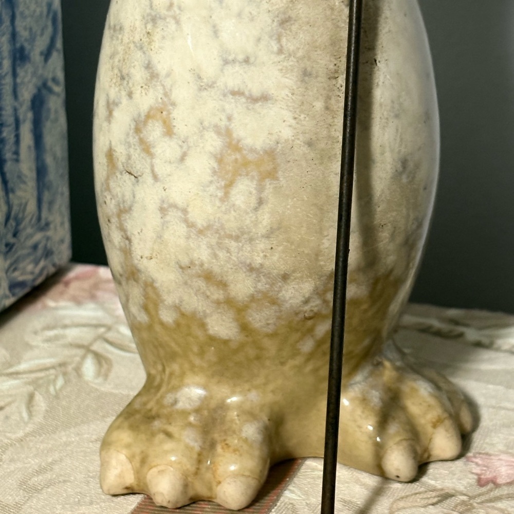 Ceramic rooster with rake - Picture 4 of 7